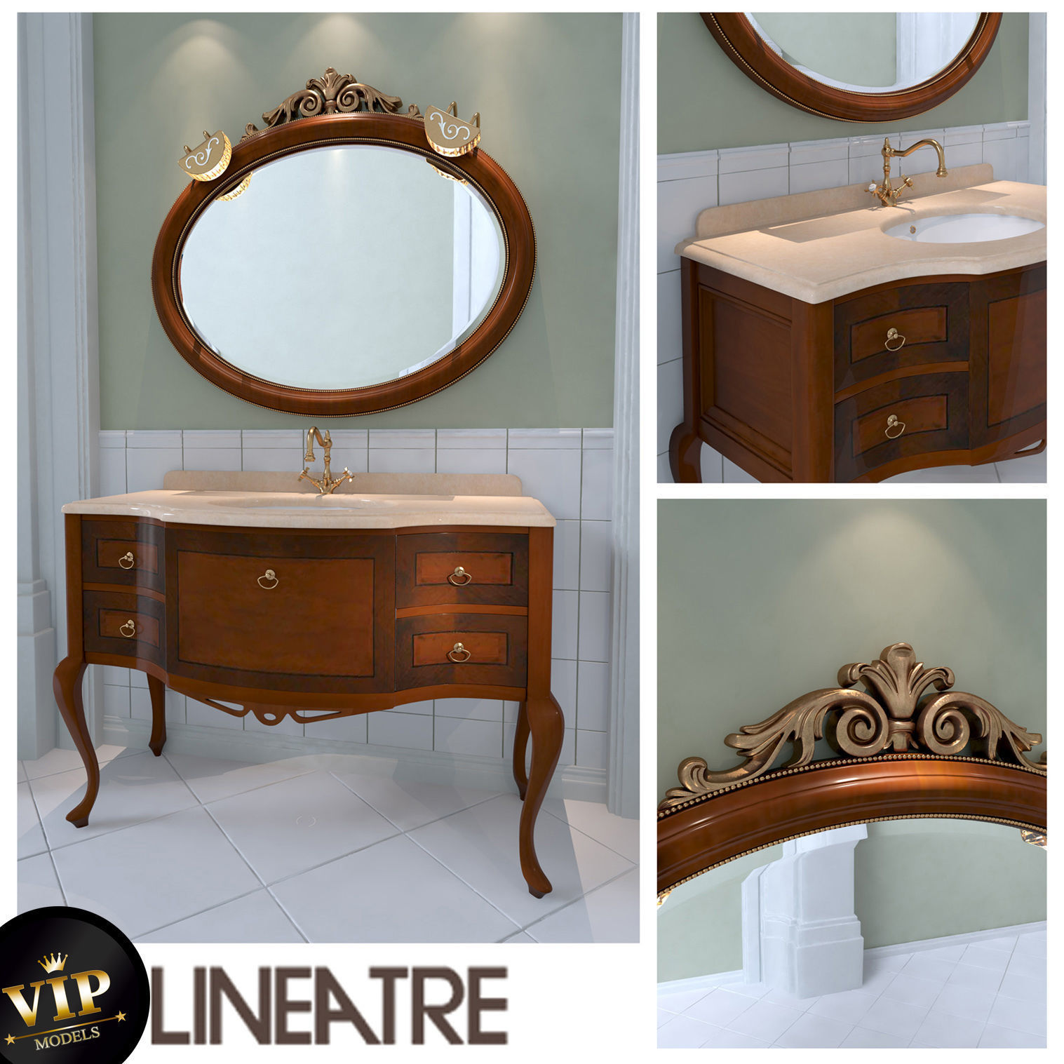 Washbasin Lineatre Savoy