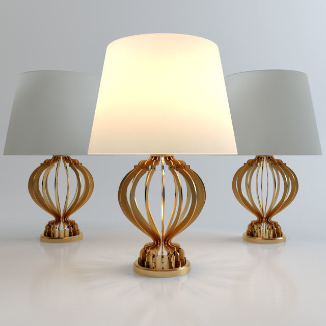 Quillen Table Lamp 3D model