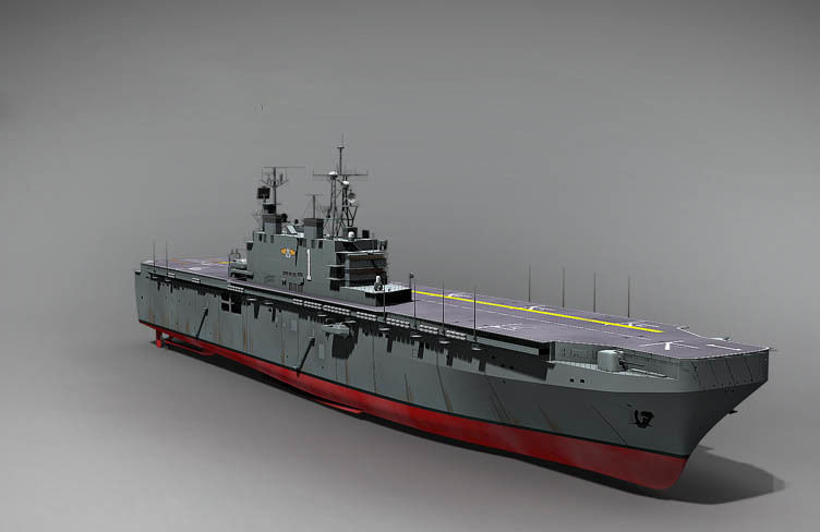 USS Tarawa LHA 1 amphibious assault ship