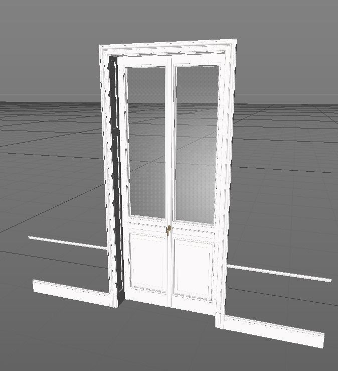 old window free 3D model CGTrader