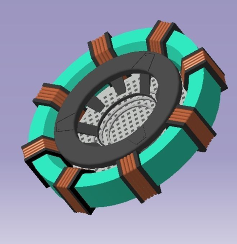 ARC reactor 3D Model 3D printable STL | CGTrader.com
