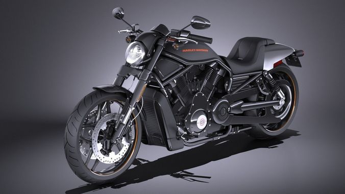 Harley Davidson V Rod Night Special 2016 Model Max Obj Mtl Harley Davidson V Rod Night Special 2016 Model Max Obj Mtl S