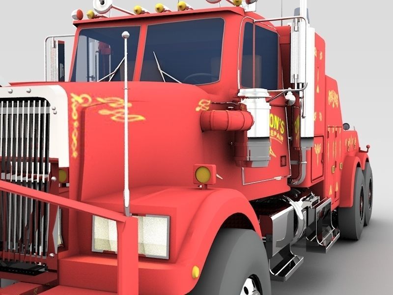 Road King Truck 3D CGTrader