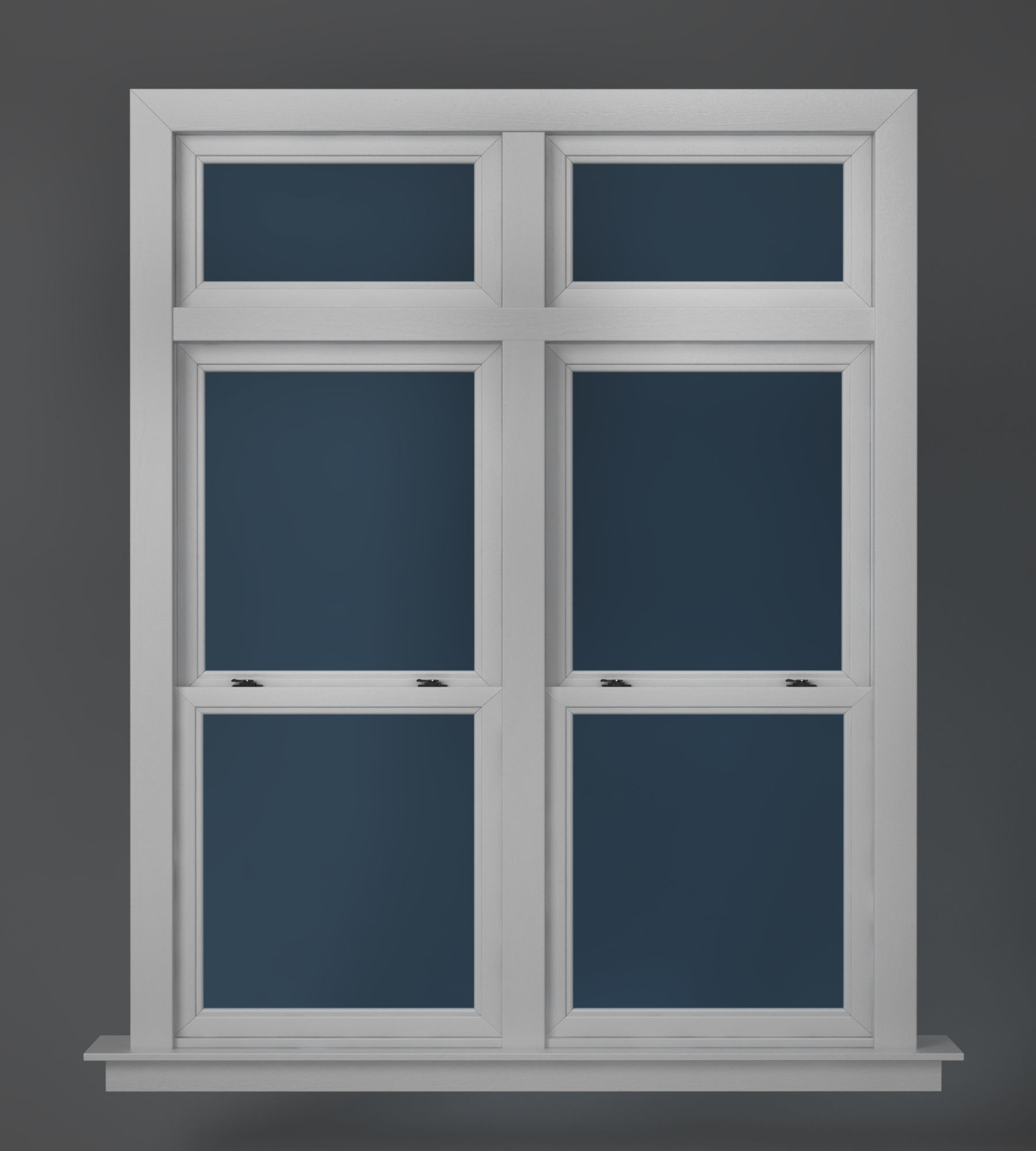 Transom Over Operating Window Transom over two operating window 3D model | CGTrader
