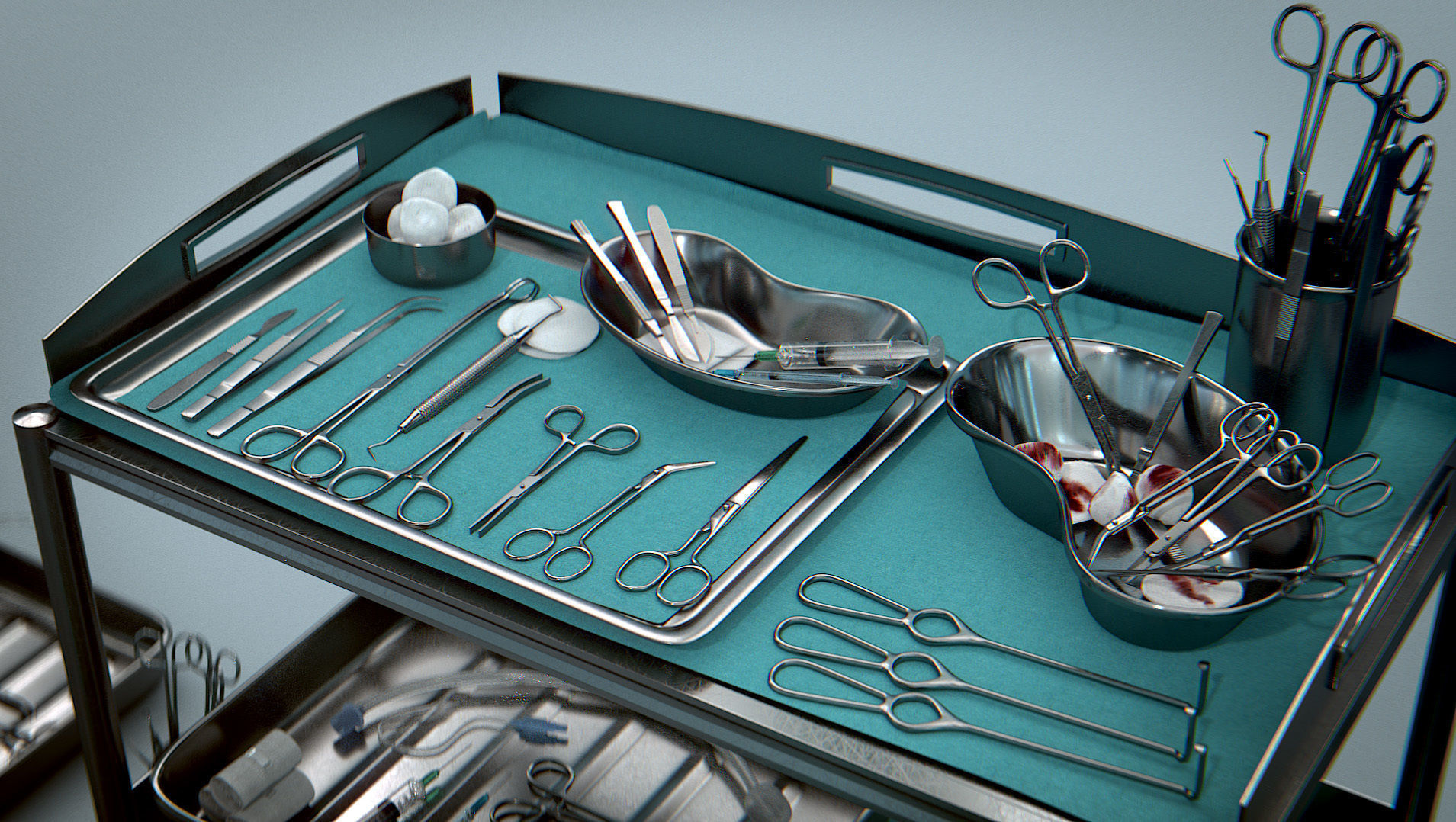 3D model Surgical Instruments - Medical Equipment Collection VR / AR ...