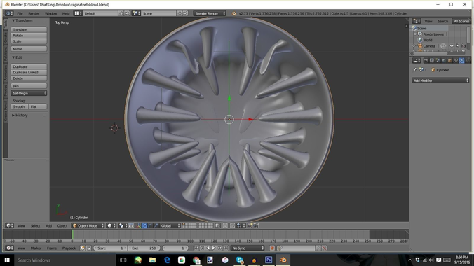 Anti-Rape Device free 3D model 3D printable | CGTrader