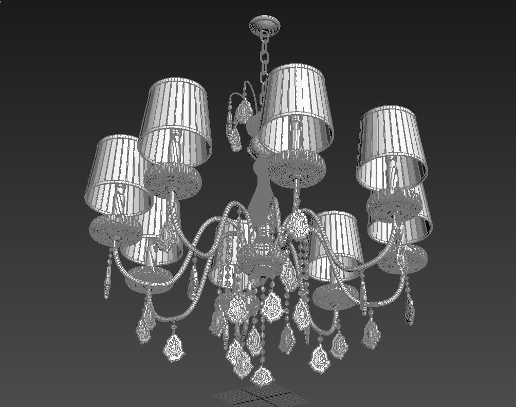 3d Model Wunderlicht Chandelier Cgtrader Wunderlicht Chandelier 3d Model Max 3