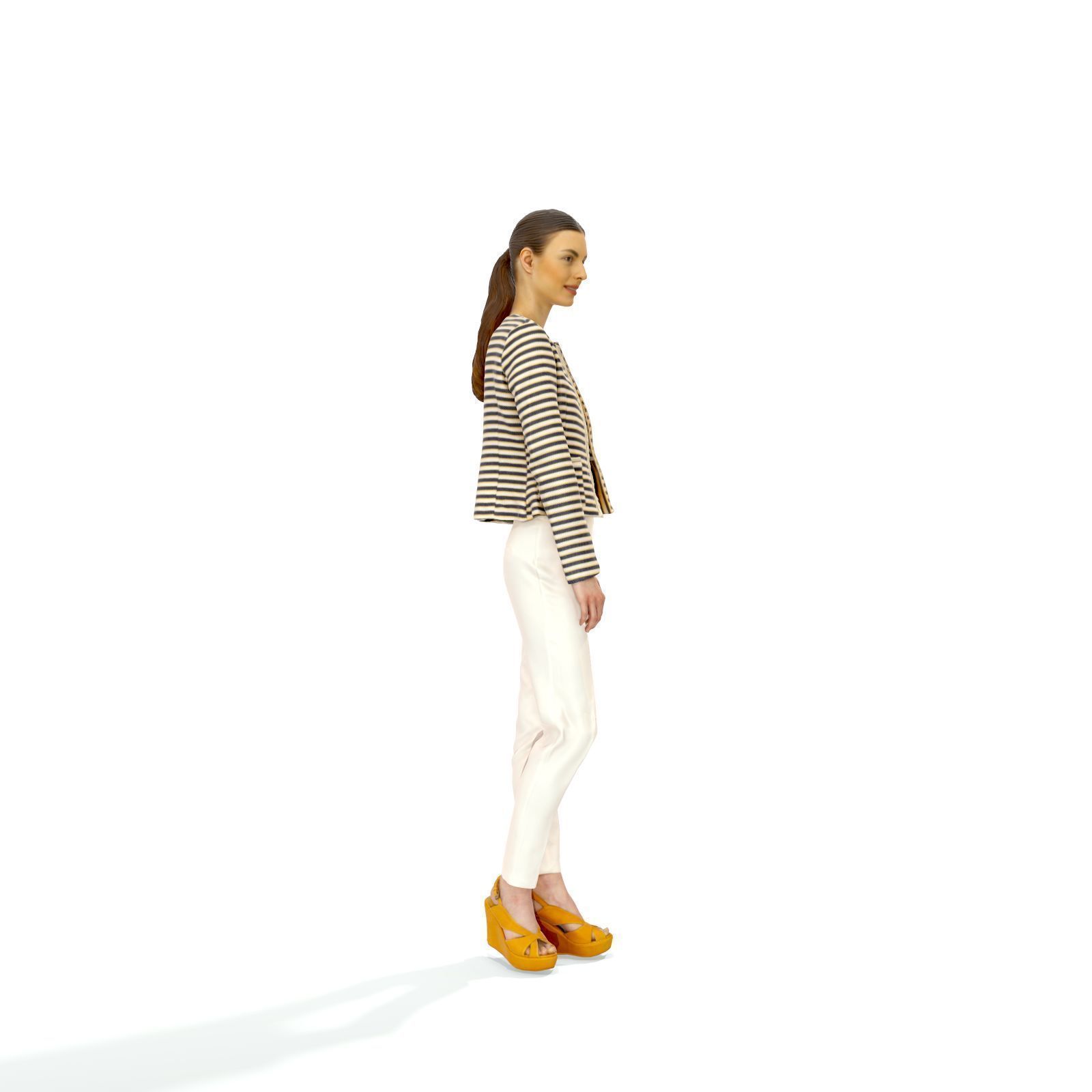 3d model modern dressed standing woman cwom0326 hd2 o01p01 s vr
