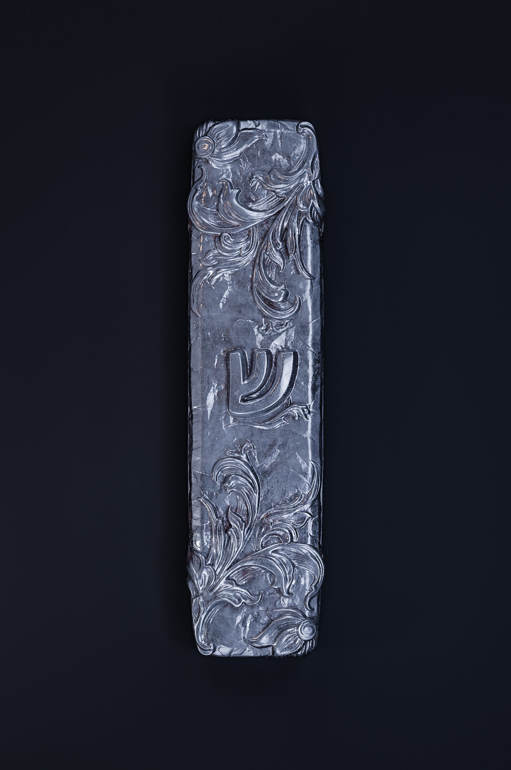 Mezuzah silver bar 3D model 3D printable | CGTrader