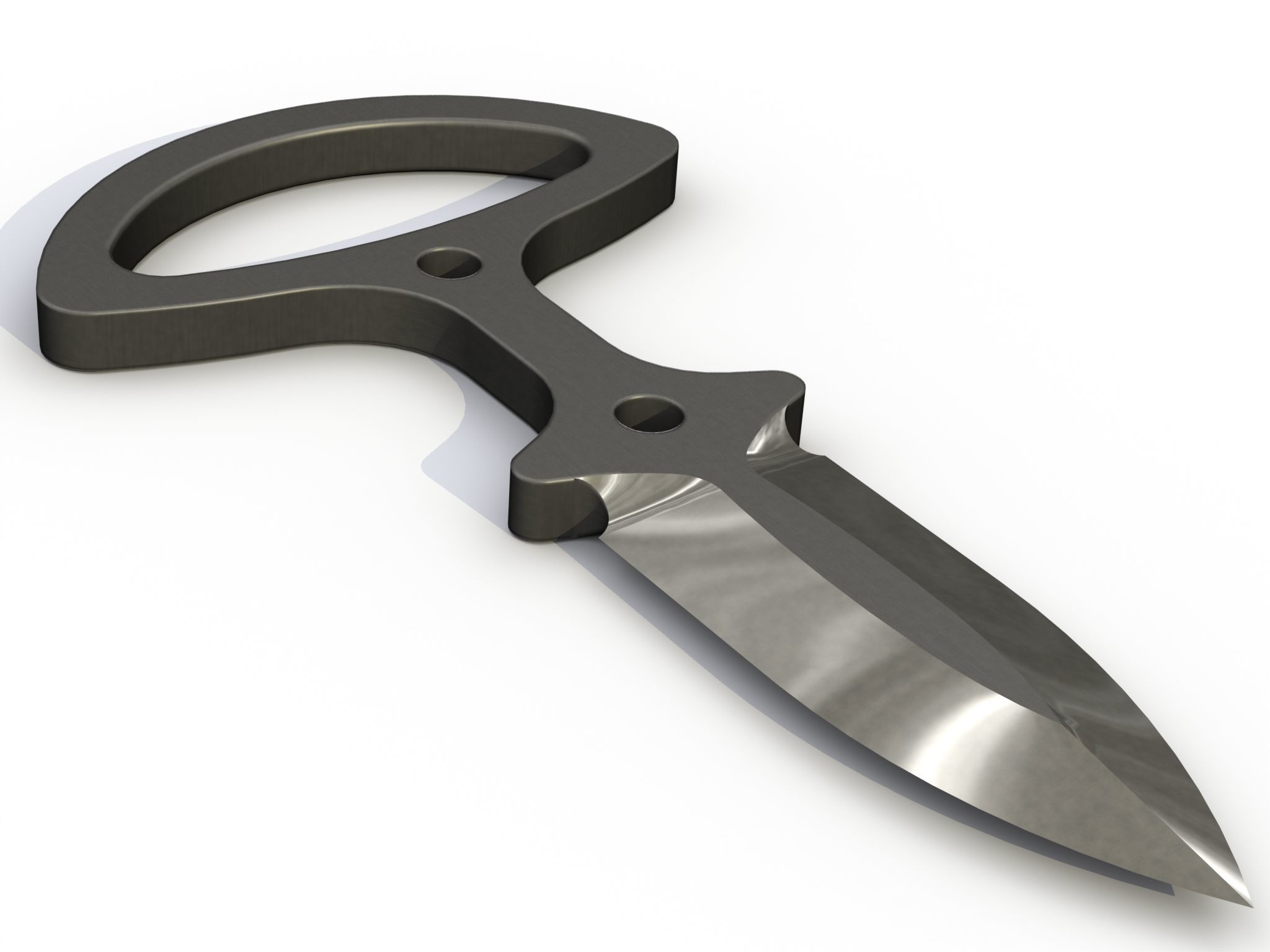 Push dagger 3D model CGTrader