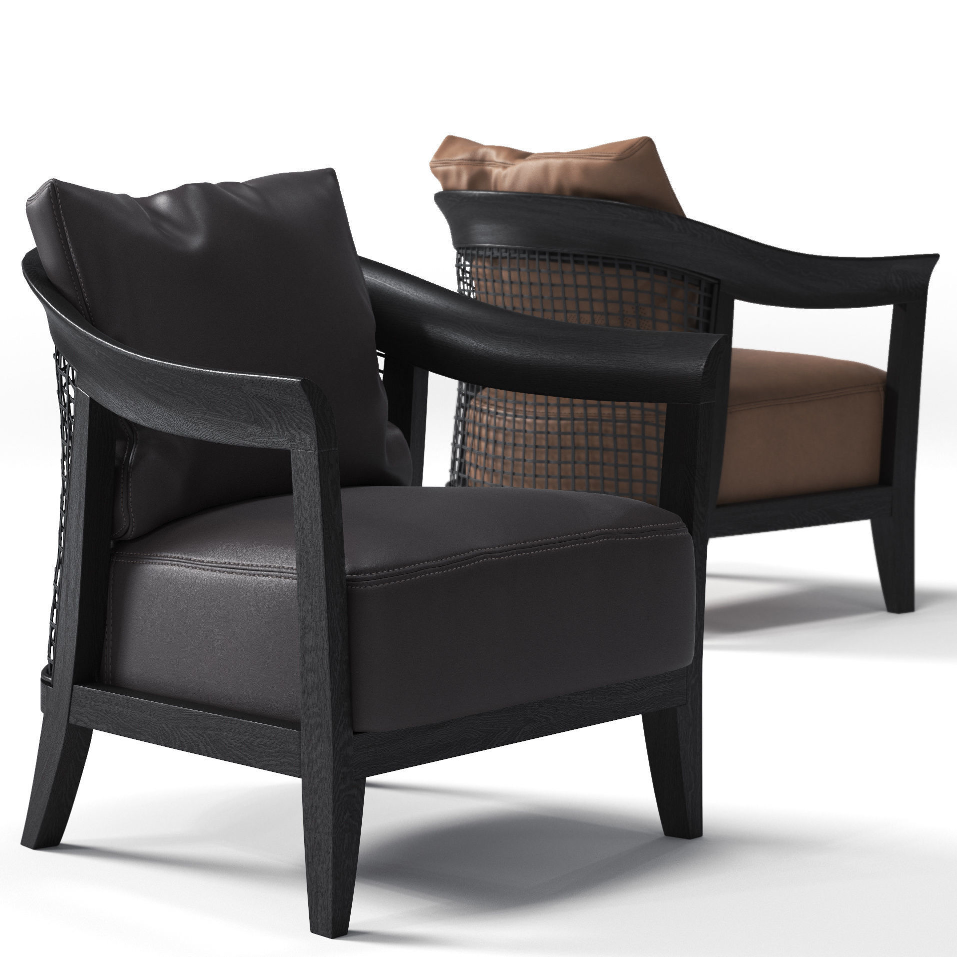 Fratelli Longhi CODY Armchair 3D model CGTrader