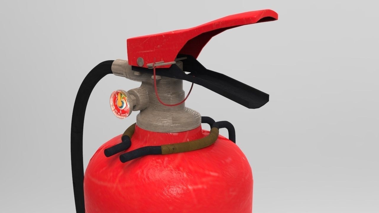 Fire Extinguisher 3D model