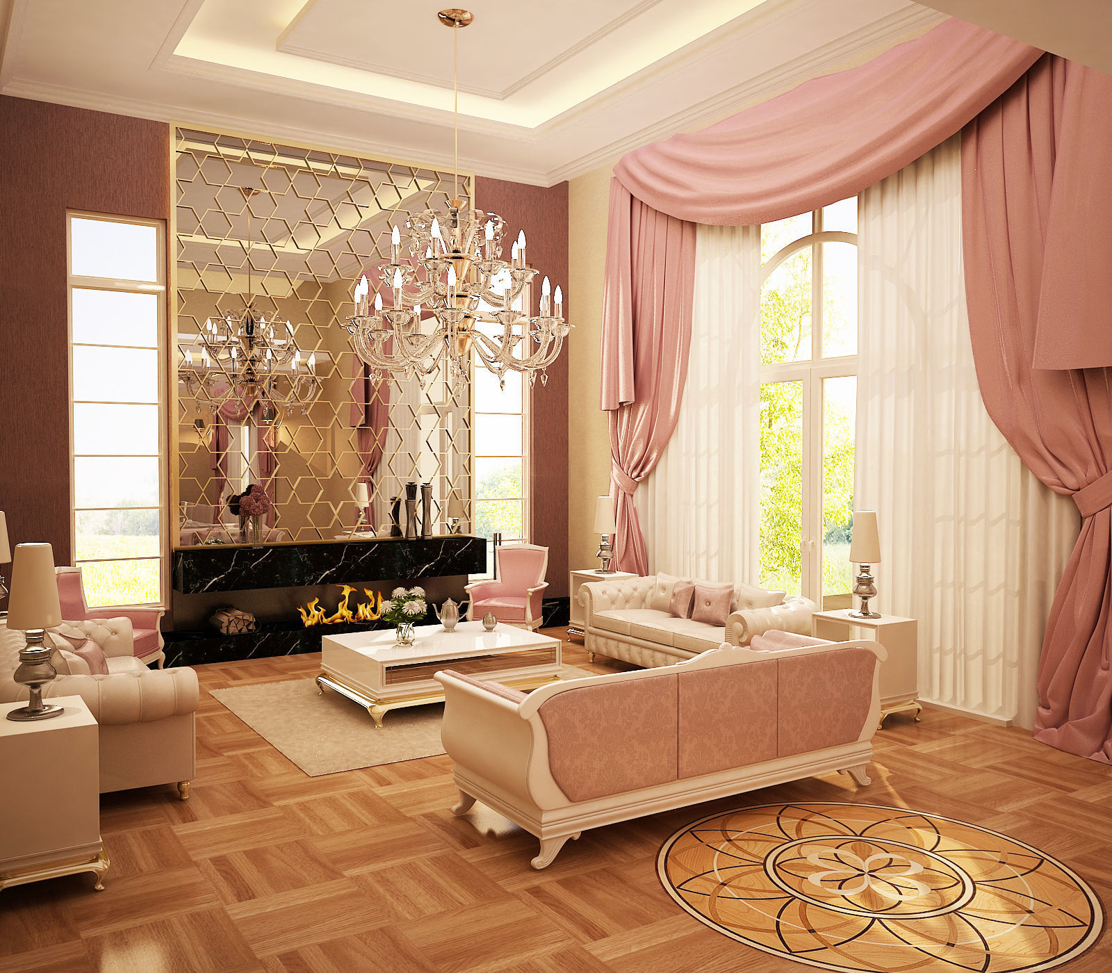 classic living and dining room 3D | CGTrader classic living and dining room 3D | CGTrader