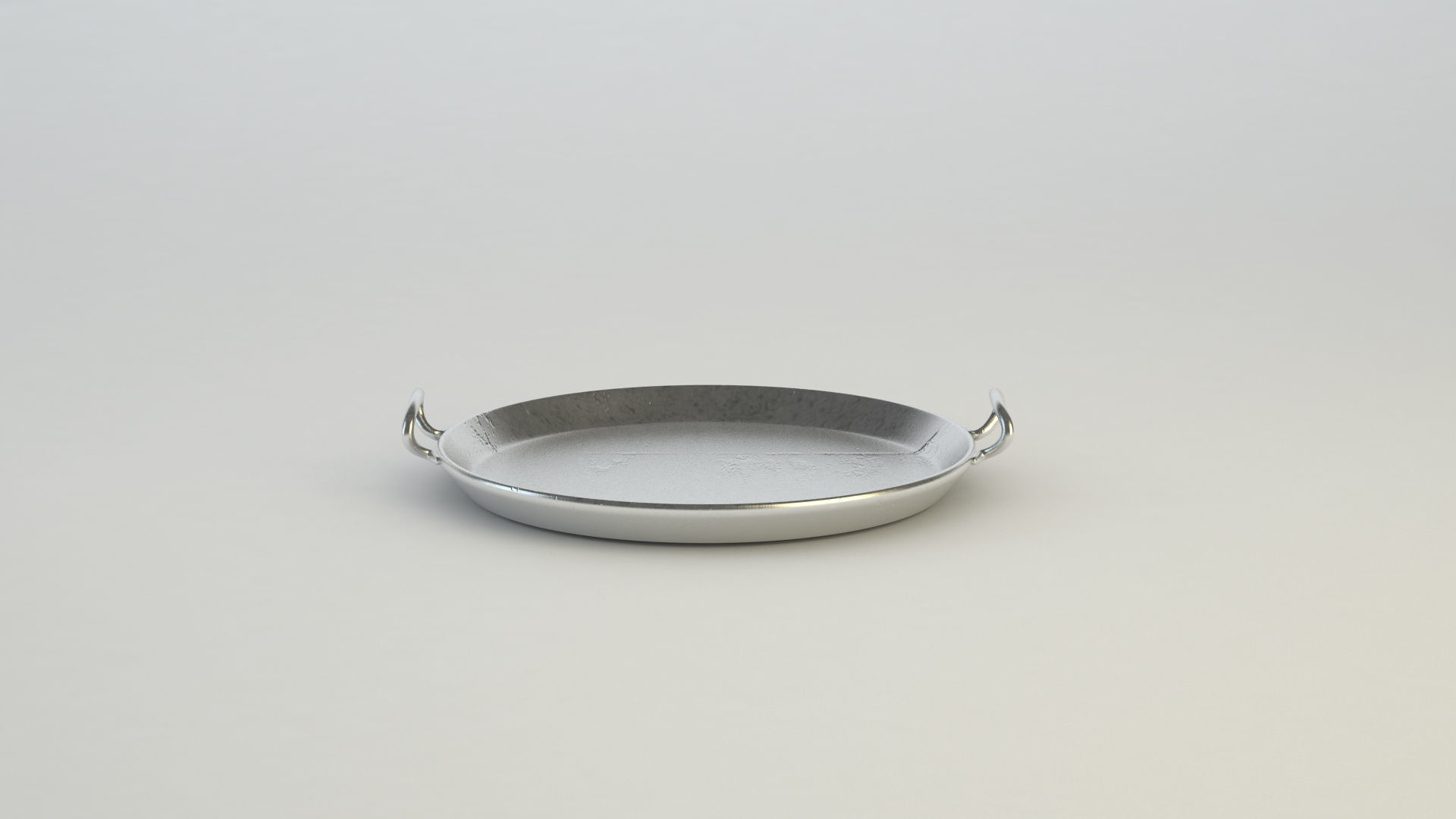 Silver tray