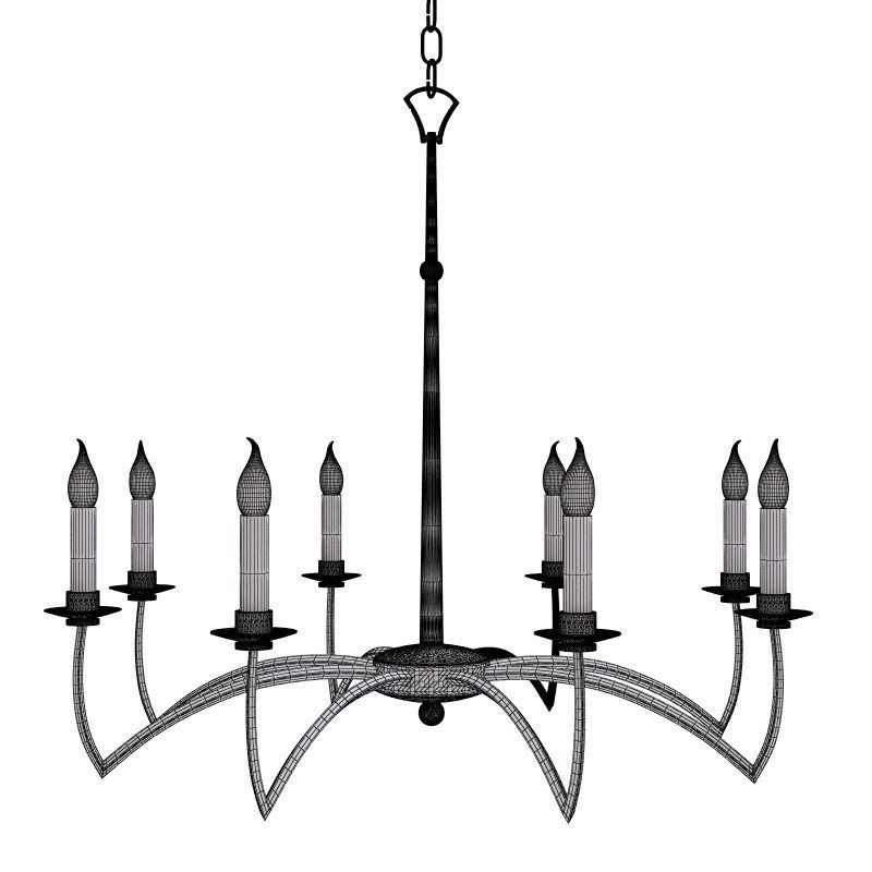 Currey and Company - Mainstay Chandelier Lighting 3D model MAX OBJ ... Currey and Company - Mainstay Chandelier Lighting 3D model MAX OBJ ...