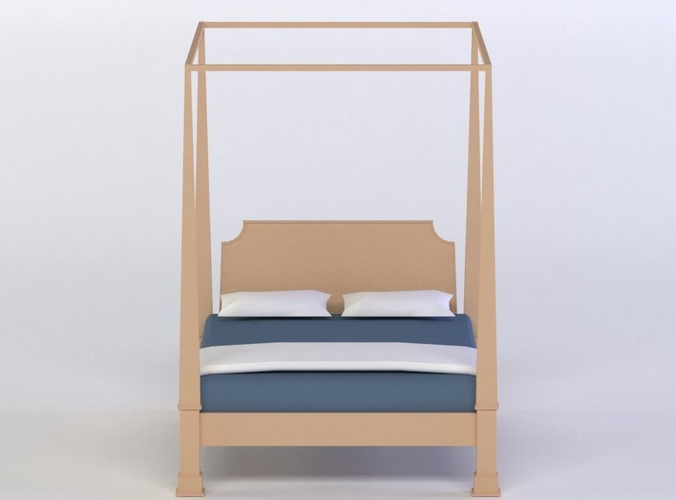 3D model TURNER BEDROOM SET1 3D MODEL VR / AR / lowpoly CGTrader