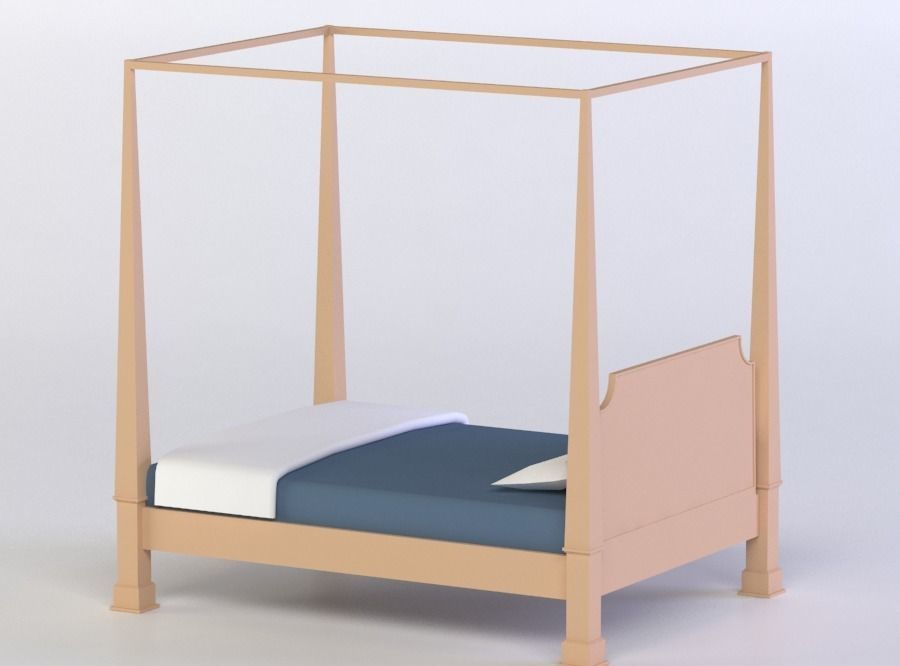 3D model TURNER BEDROOM SET1 3D MODEL VR / AR / lowpoly CGTrader