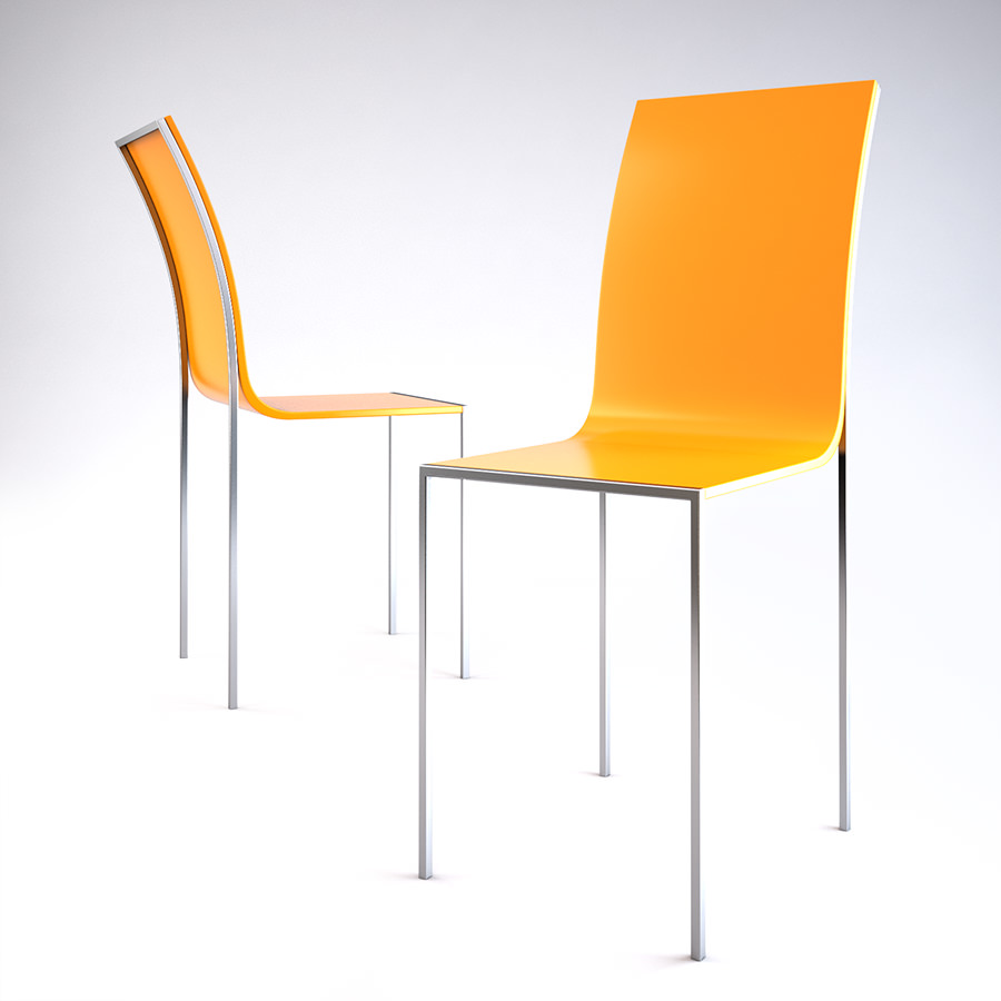 Orange Modern Chair D Model Max Obj - Orange Modern Chair D Model Max Obj orange modern chair d model max obj - orange modern chair d model max obj