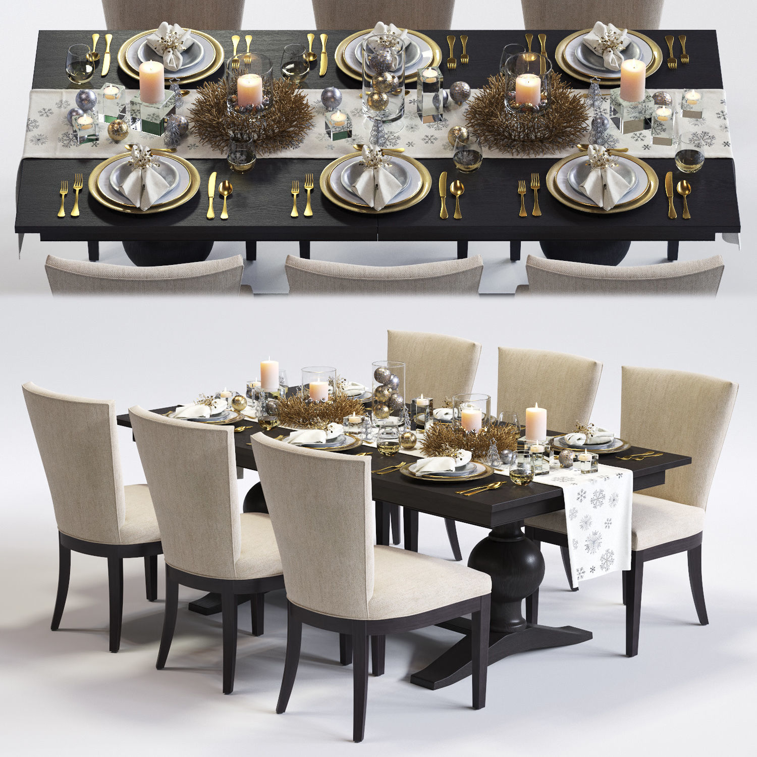 Clayton Armchair and Winnetka Table
