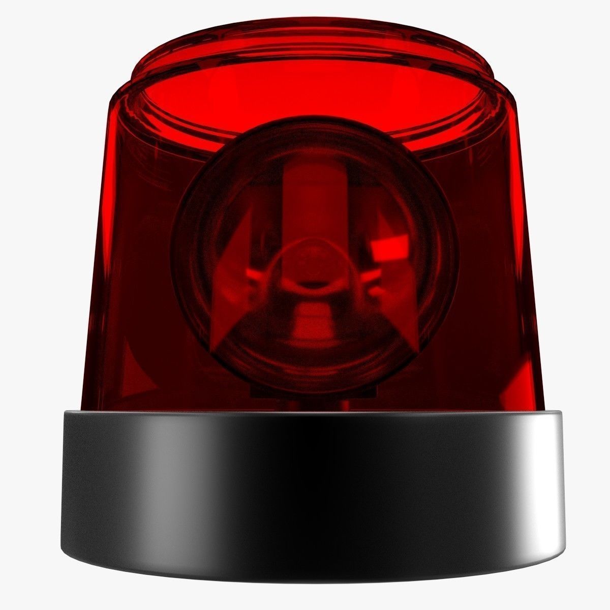 Warning Light 3D model CGTrader
