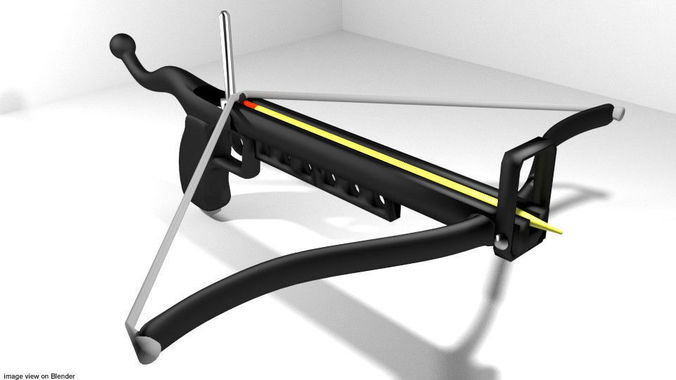crossbow pistol 3d model