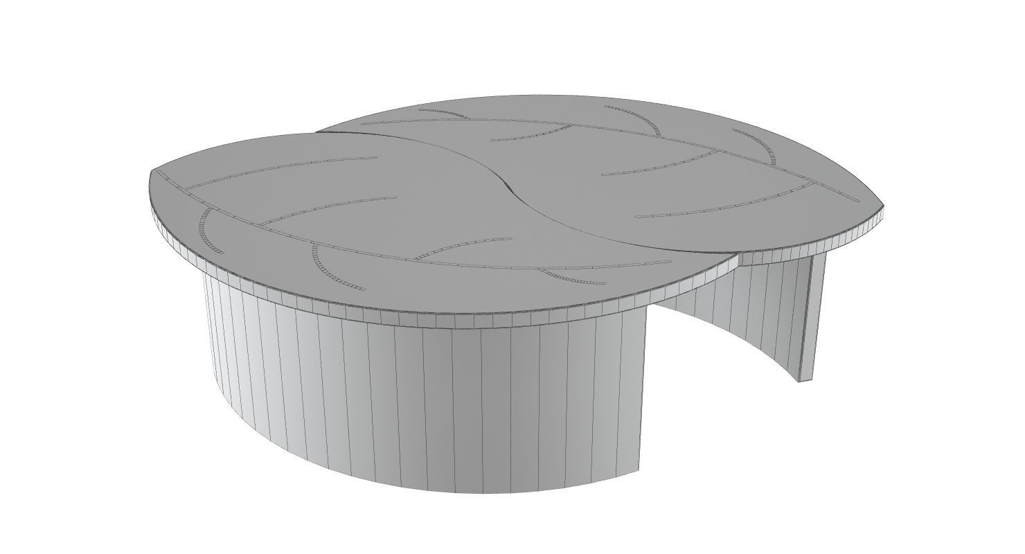 3d Model Coffee Table Leaves Cgtrader Coffee Table Leaves 3d Model Max Obj Fbx Mtl Mat 5