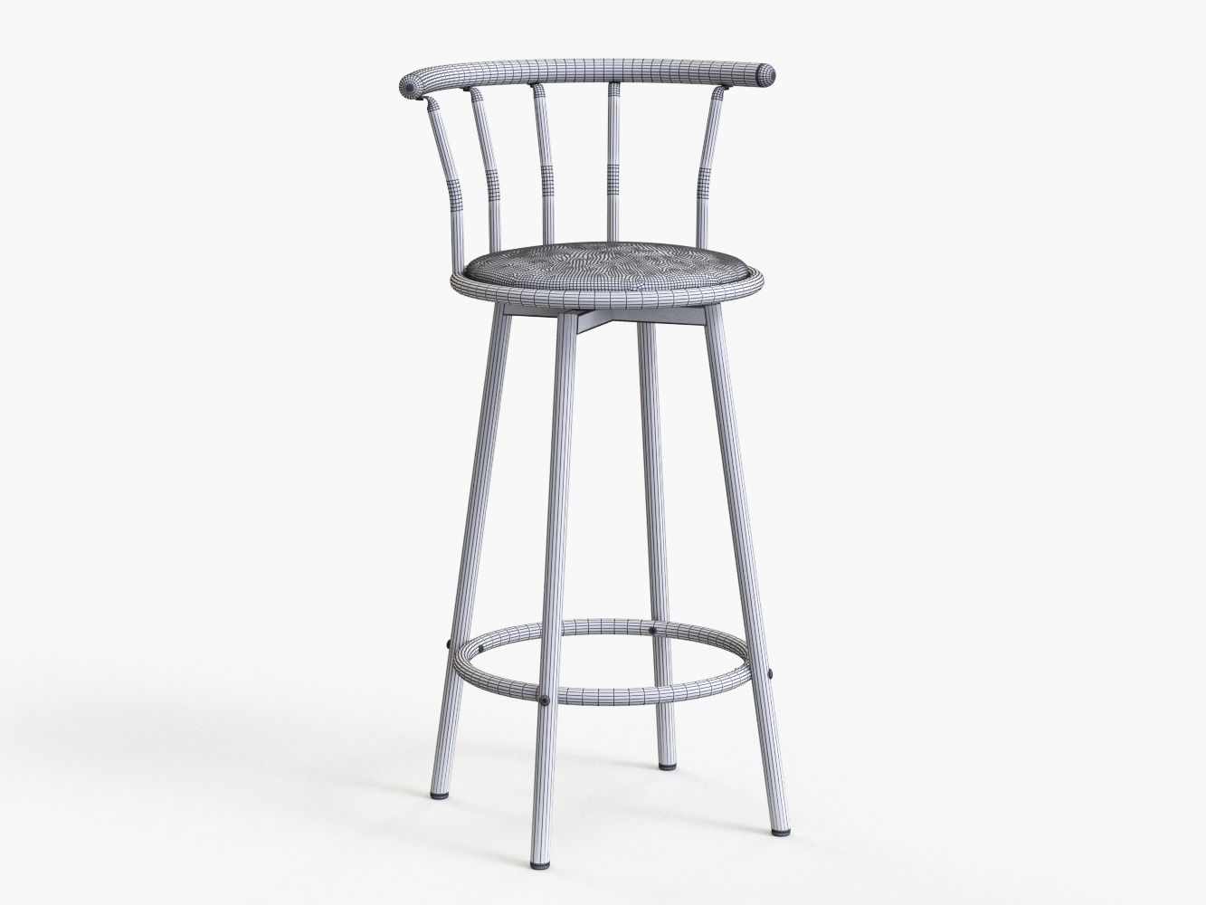 Bar Stool 3D model CGTrader