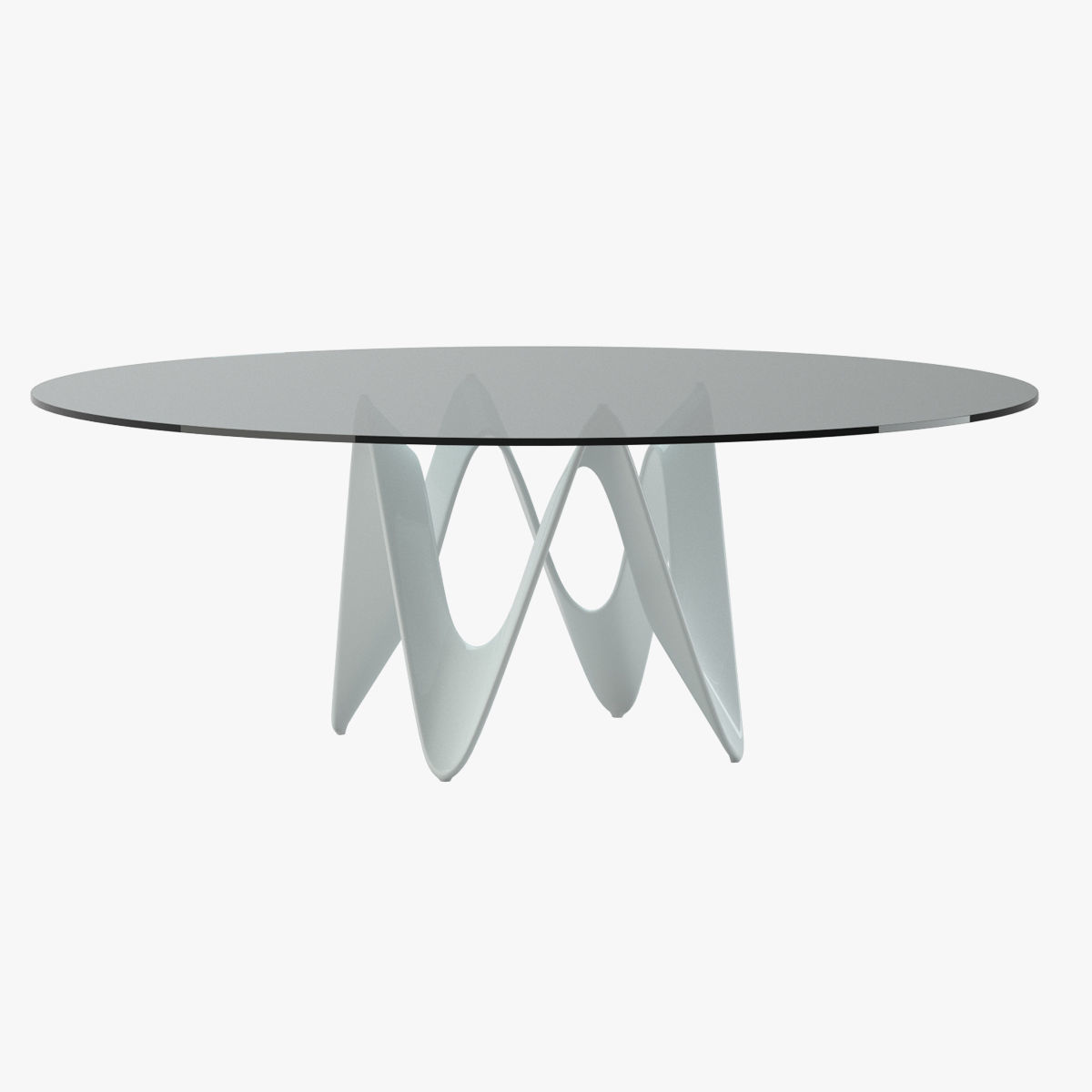 Glassy Circle Coffee Table 1 3D Model MAX OBJ FBX STL MTL ... glassy circle coffee table 1 3d model max obj fbx stl mtl 3 ... - Glassy Circle Coffee Table 1 3D Model MAX OBJ FBX STL MTL