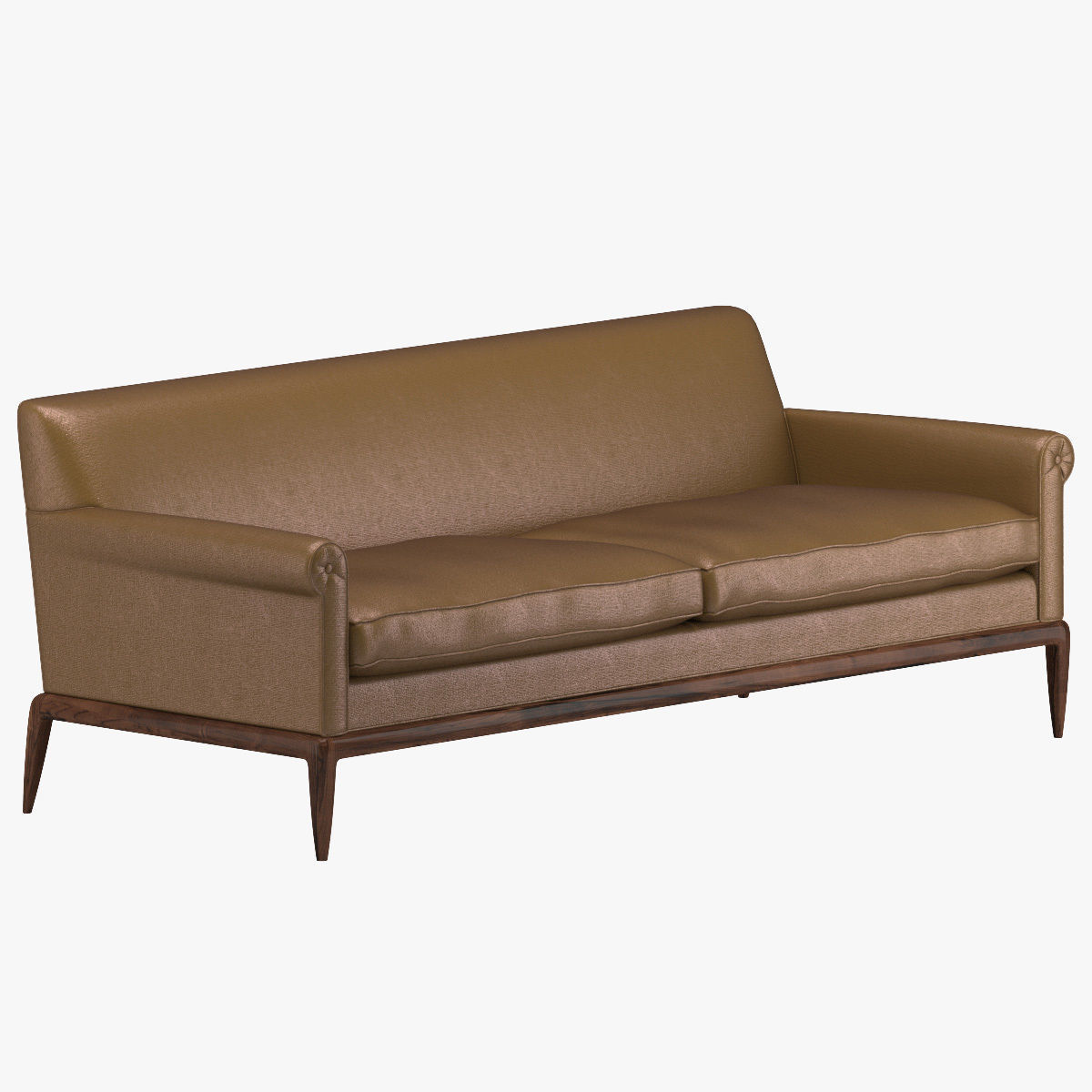 Brown German Sofa 2 Model