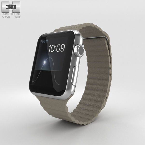 apple watch stone leather loop