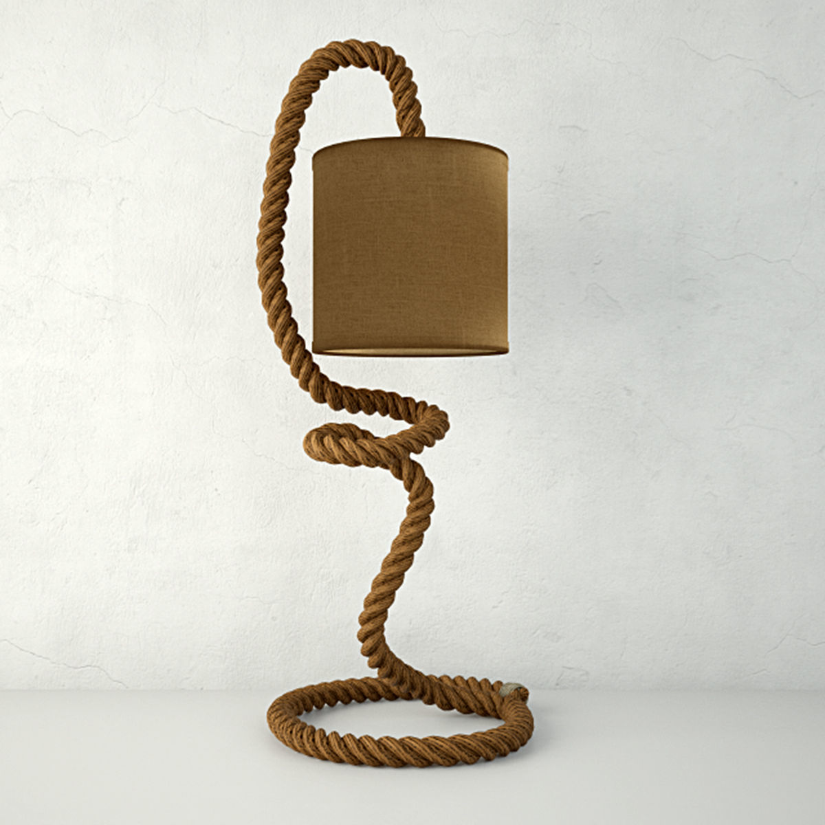 Nautical Rope Table Lamps 4 3d Model Cgtrader Nautical Rope Table Lamps 4 3d Model Max Fbx Unitypackage 2