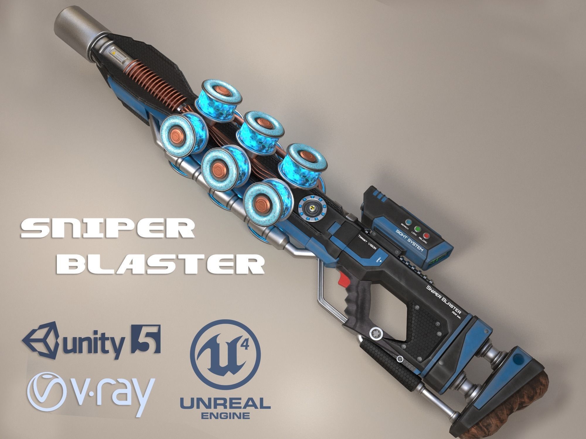 Sniper Blaster Rifle