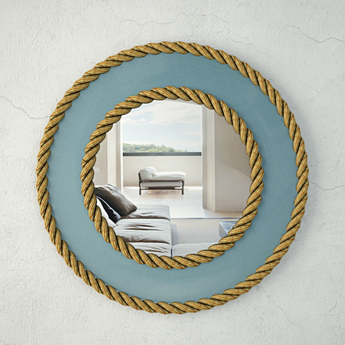 3d Nautical Rope Mirrors Cgtrader Nautical Rope Mirrors 3d Model Max Fbx Unitypackage 5
