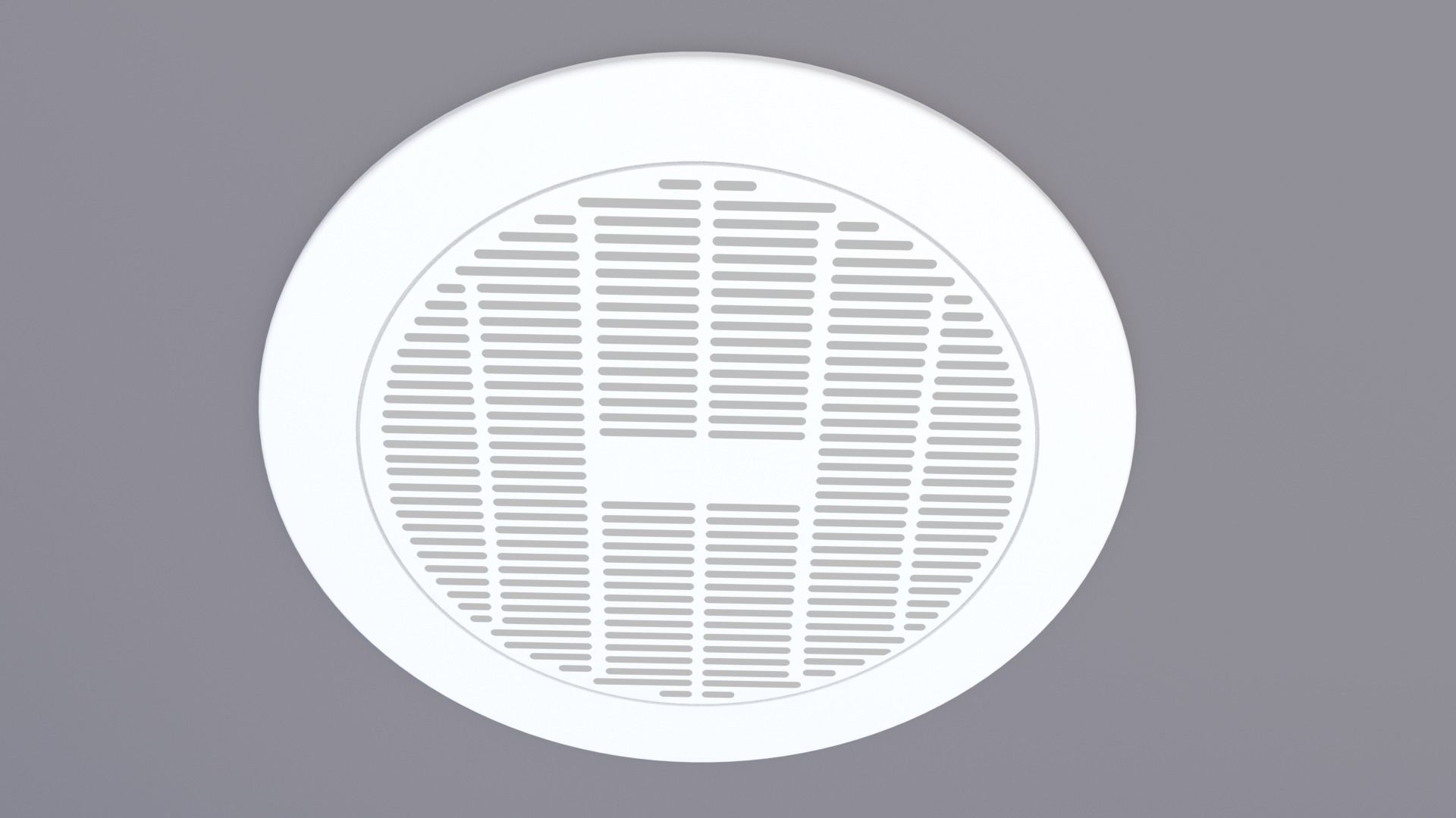 BATHROOM EXHAUST FAN COVER 3D model CGTrader