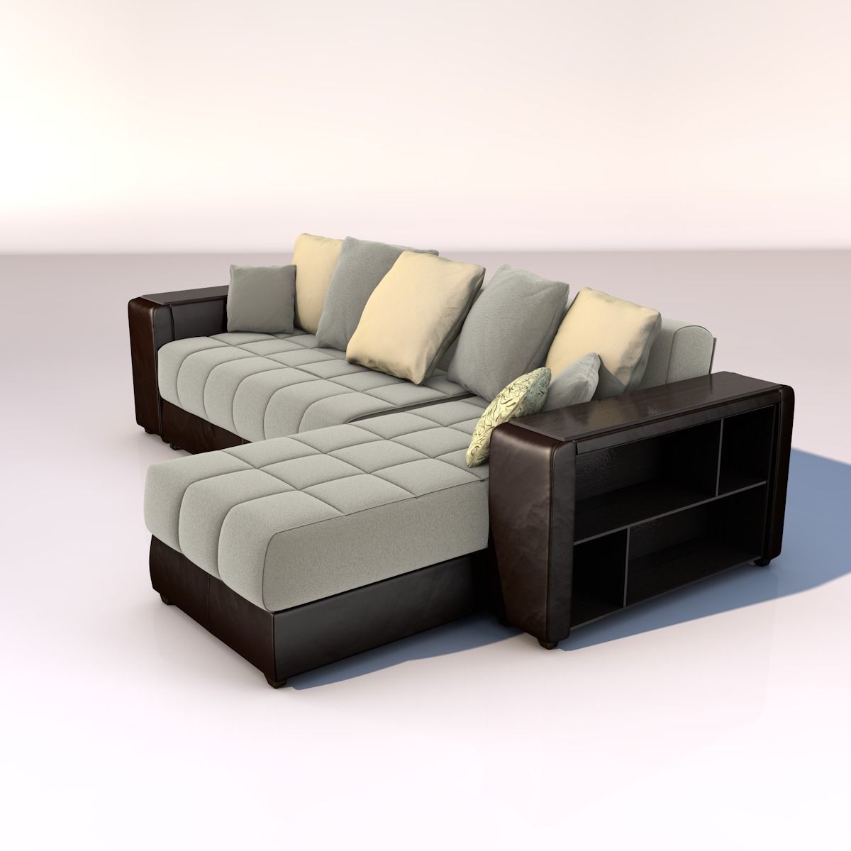 Corner sofa DUBAI 3D model CGTrader
