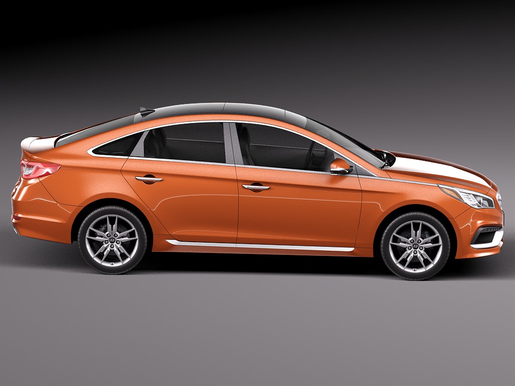 Hyundai sonata 3d model