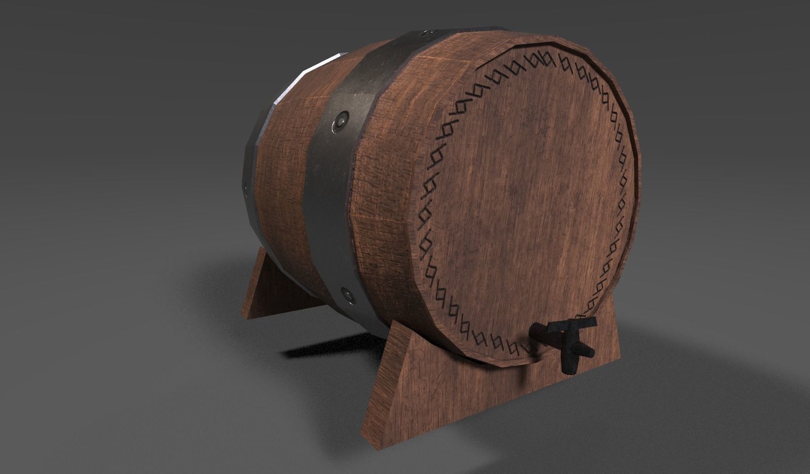 Wooden Keg
