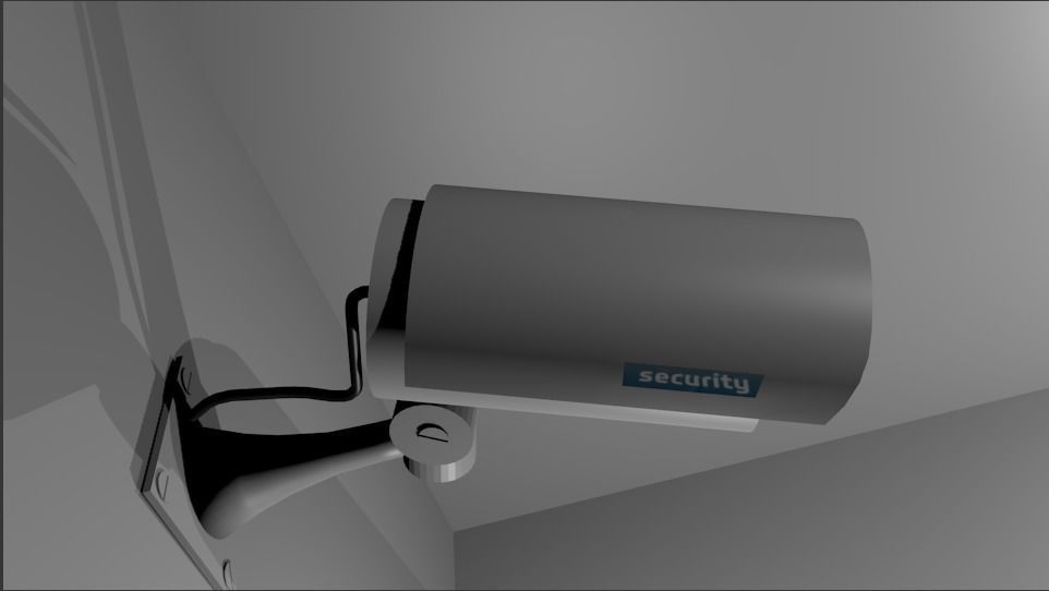 Security camera 3D model CGTrader