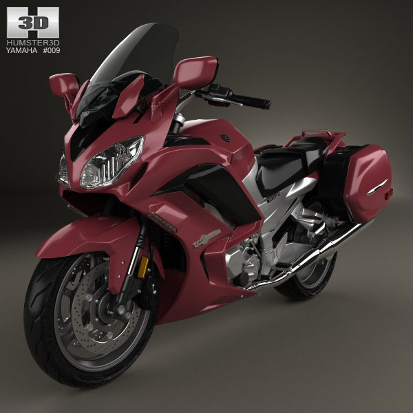 Yamaha FJR1300 ES 2013 3D model