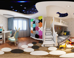 Kids Bedroom 3d Model kid bedroom 3d | cgtrader Kids Bedroom 3d Model kid bedroom 3d | cgtrader