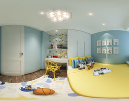 Kids Bedroom 3d Model Kids Bedroom 3d Model