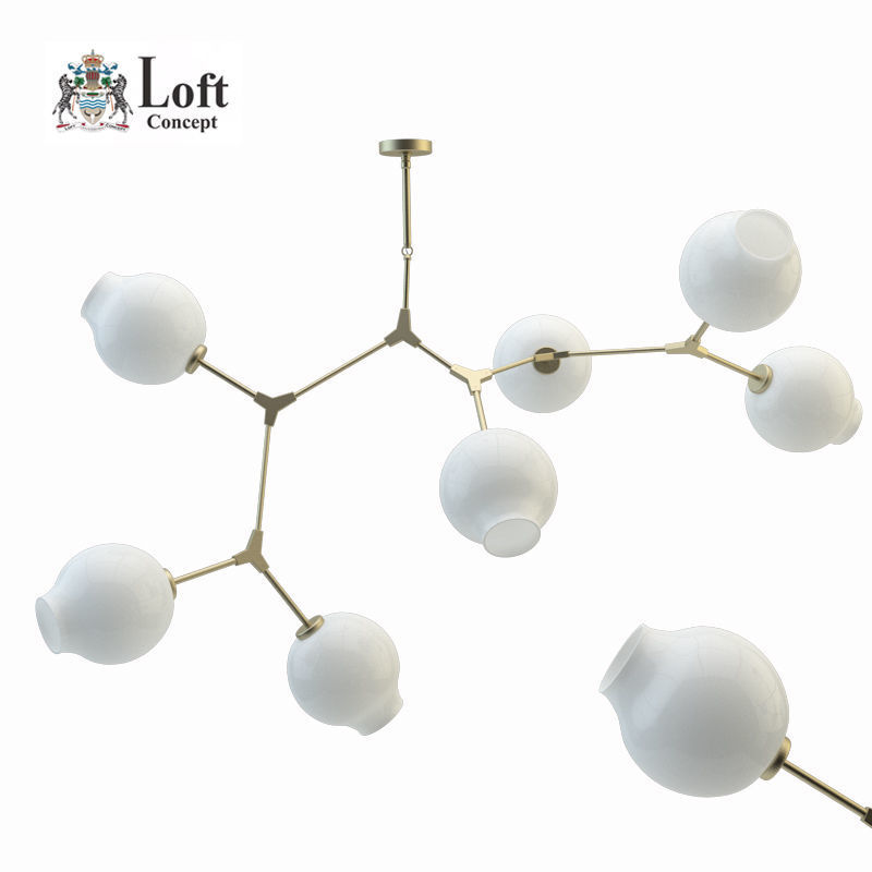 Lindsey Adelman Branching Bubble Chandelier Milk 3d Model Lindsey Adelman Branching Bubble Chandelier Milk 3d Model Max Fbx Unitypackage 1