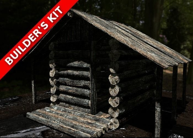 3D model Lumber Kit - Dry Rot Texture VR / AR / low-poly | CGTrader