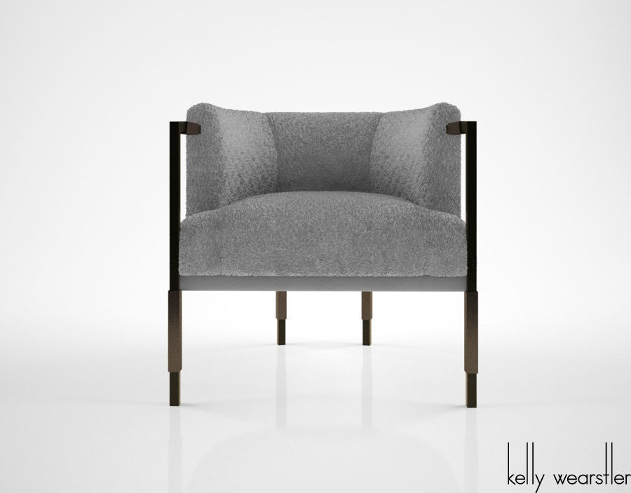Kelly Wearstler Larchmont Chair 3d Model