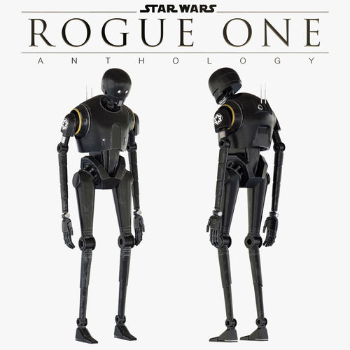 K-2SO Star Wars Droid 3D model