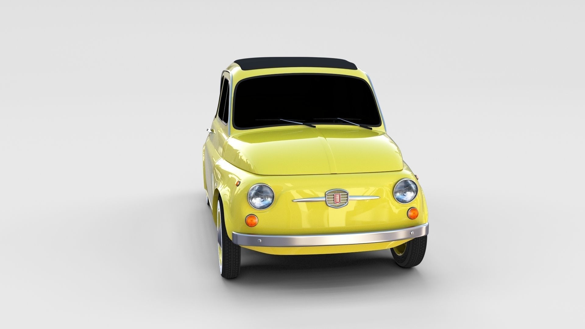Fiat 500 Pack 3D model CGTrader