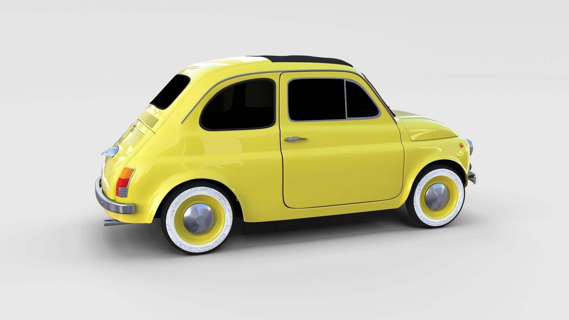 Fiat 500 Pack 3D model CGTrader