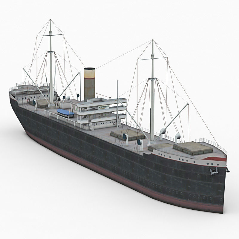 Old Cargo Ship