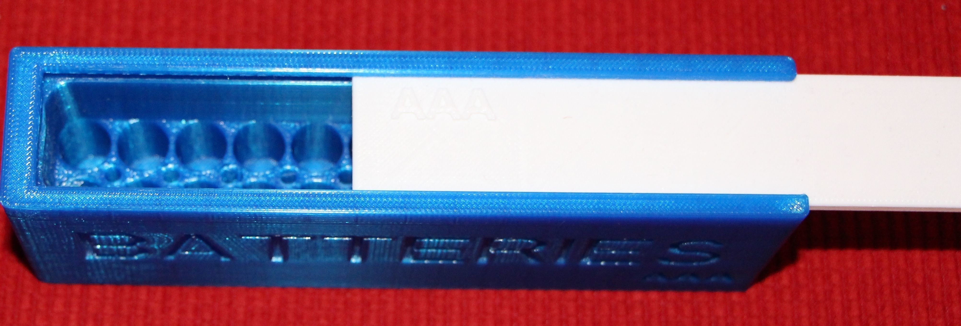 AAA Battery Box 3D model 3D printable CGTrader