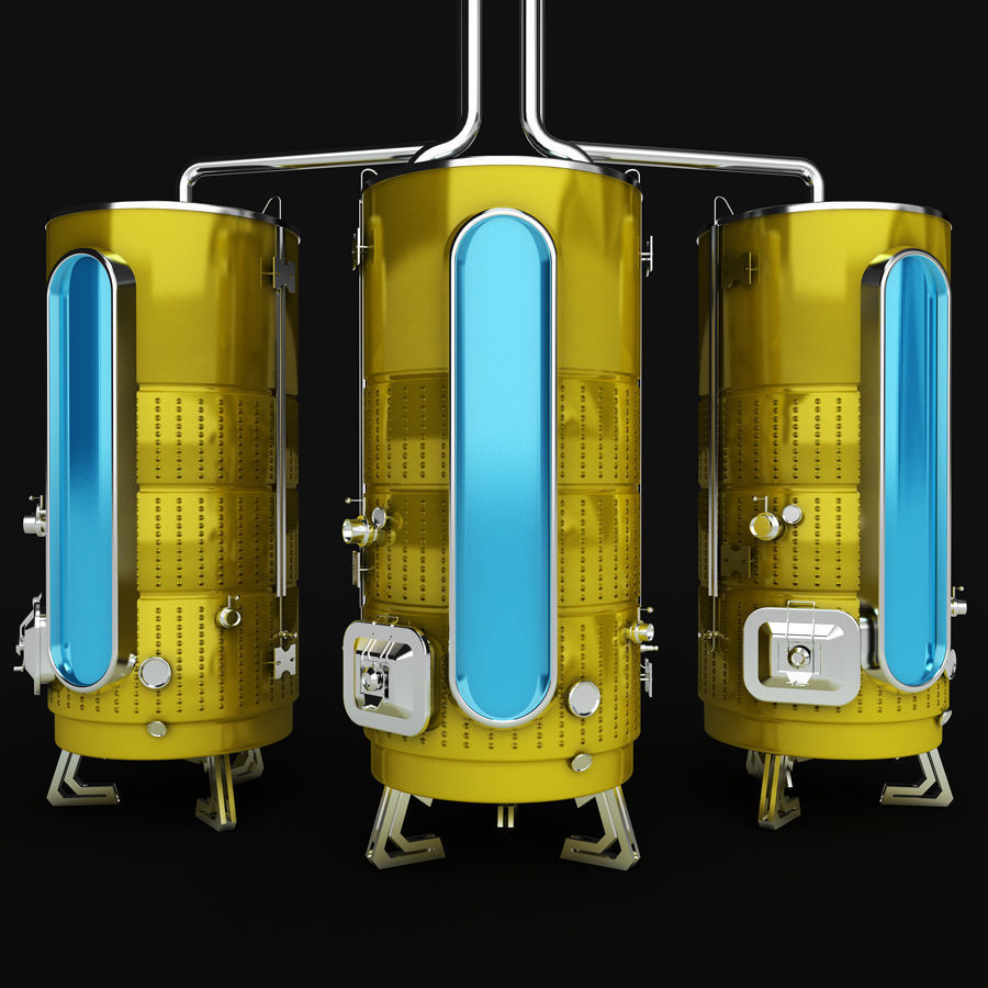 Industrial Barrel low poly